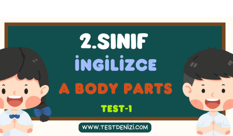 2. Sınıf İNGİLİZCE-Colors -Test 1