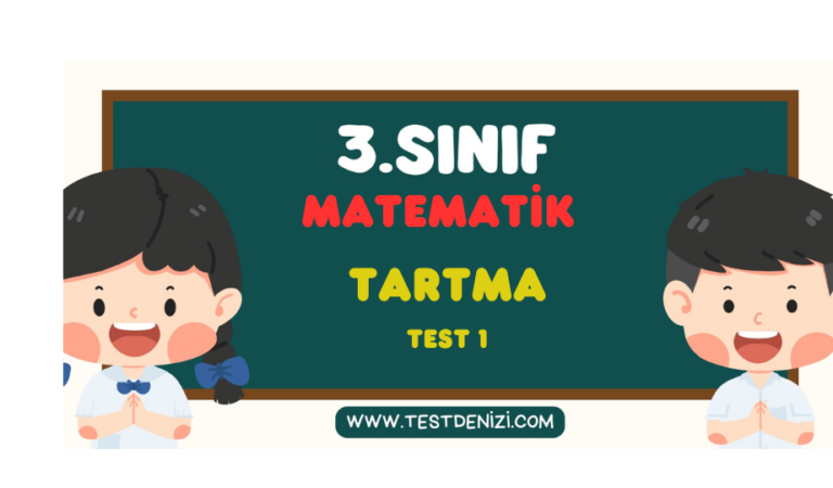 3.Sınıf MATEMATİK-Tartma-Test 1